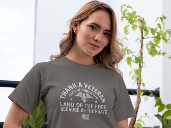 Thank a Veteran Unisex T-Shirt For Cheap