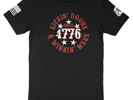 Kickin  Doors and Winnin  Wars Unisex T-Shirt Hot on Sale