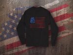 RoH American Flag with Logo Unisex Long Sleeve T-Shirt Cheap