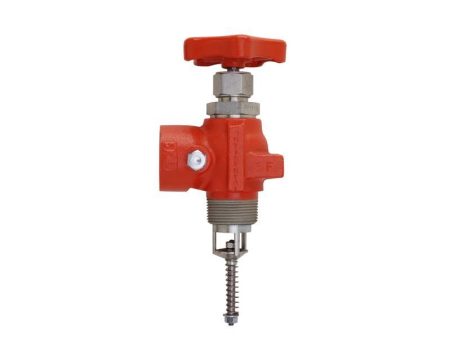 Continental NH3 - B-1206-F (formerly A-1206-F) - NH3 Liquid Withdrawal Valve with Hydrostaic Relief  -1-1 4  MPT X 1-1 4  FPT Online