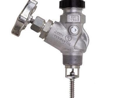 Continental NH3 B-1201 (Formerly A-1201) - NH3 Fill Vapor Valve -1-1 4  MPT X 1-3 4  ACME For Cheap