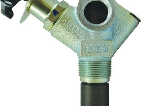 Squibb-Taylor A520R - NH3 Liquid Withdrawal Valve -1-1 4  MPT X 1  FPT with Built-In Relief Valve on Sale