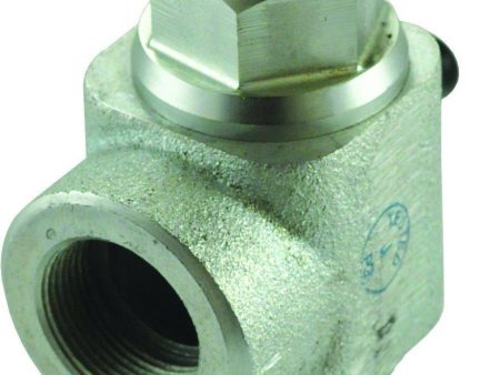 Squibb-Taylor A480N-45 - NH3 Liquid Withdrawal Valve -1-1 2  MPT X 1-1 4  FPT with Hydrostatic Relief Valve Sale