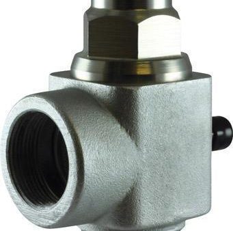 Squibb-Taylor A484N-45 - NH3 Liquid Withdrawal Valve -1-1 4  MPT X 1-1 4  FPT with Hydrostatic Relief Valve For Cheap