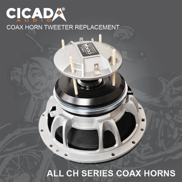 CICADA AUDIO CH8 PRO COAXIAL HORN SPEAKER 8  (2Ω AND 4Ω) For Cheap