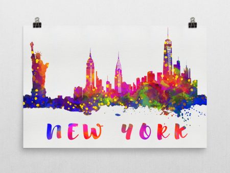 New York Skyline Art Print Sale