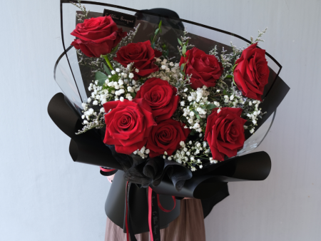 Classic Red Rose Bouquet Sale