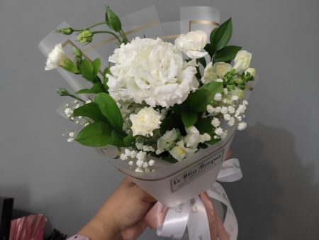 Single Lisianthus Bouquet Hot on Sale