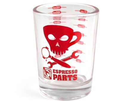 Espresso Parts | Lined Measuring Glass 4oz 110ml on Sale