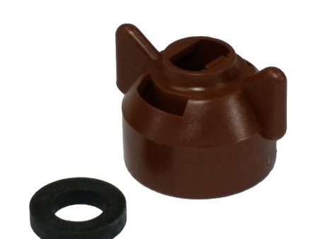 Hypro - CAP00-05 - Standard Cap with Gasket - Brown Discount