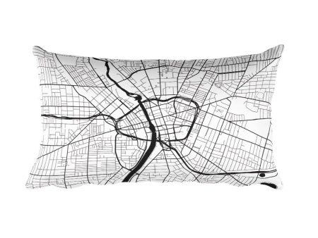 Rochester Map Throw Pillow on Sale