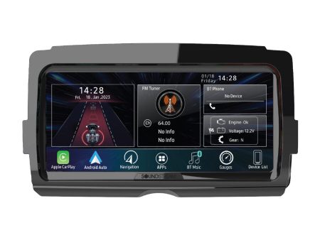 SoundStream V2 8.3” Plug & Play Headunit With Wireless Apple CarPlay & Android Auto For 2014-2023 Harley Davidson® Touring Motorcycles Supply