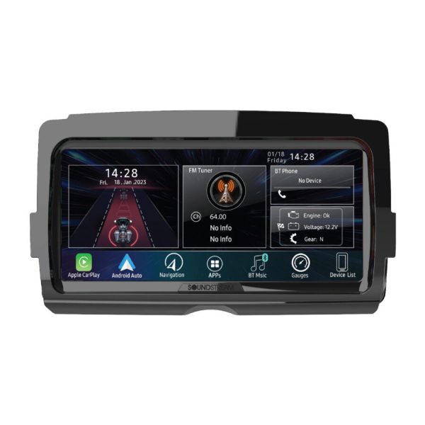 SoundStream V2 8.3” Plug & Play Headunit With Wireless Apple CarPlay & Android Auto For 2014-2023 Harley Davidson® Touring Motorcycles Supply