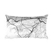 Caracas Map Throw Pillow Discount