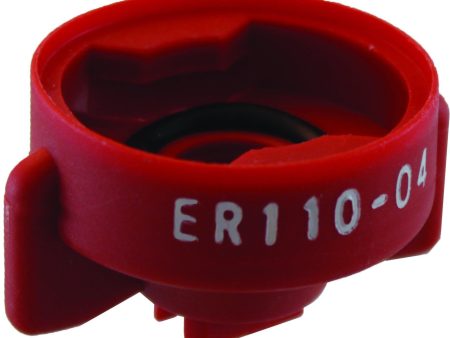 Wilger - ER110-04 - ComboJet  ER (Extended Range) Series Flat Fan Nozzle - Red Online Sale