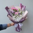 Purple Tulip Damascus Bouquet Supply