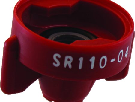 Wilger - SR110-04 - ComboJet  SR Series - Small Drop Flat Fan Nozzle - Red Fashion