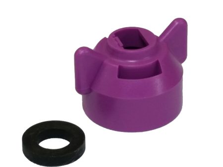 Hypro - CAP00-025 - Standard Cap with Gasket - Lilac Hot on Sale