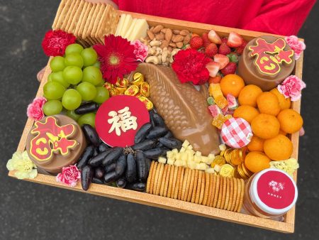 Premium CNY Kue Keranjang Cheese Platter For Discount