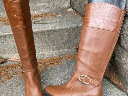 W MARC FISHER TAN Size 7 BOOT Cheap