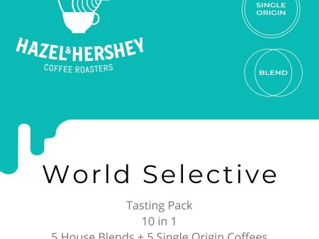 Hazel & Hershey World Selective Tasting Pack 10 in 1 on Sale