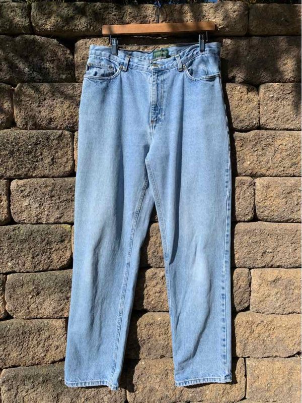 W LAUREN JEANS BL Size 14 J For Discount