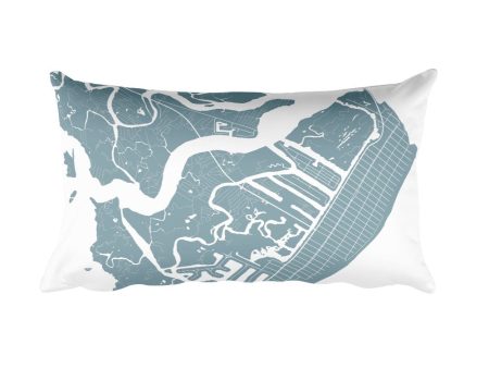 Avalon Map Throw Pillow Online now