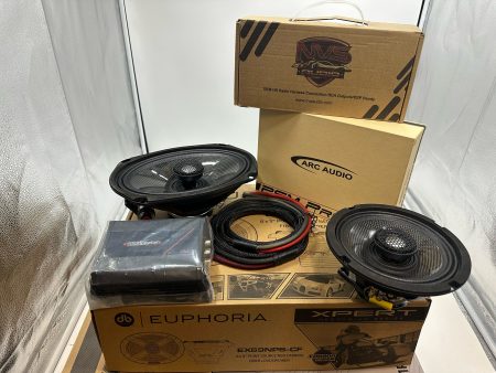 2023.5   2024   2025 Harley Davidson  4 speaker  plug and play audio package with 800 watt amp and dsp Fashion