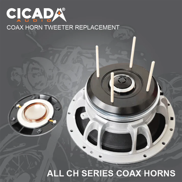 CICADA AUDIO CH69 PRO COAXIAL HORN SPEAKER 6X9  (2Ω AND 4Ω) Online