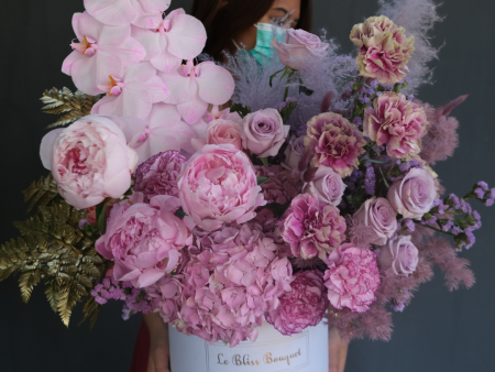 Peony Hydrangea Orchid Grand Bloombox Fashion