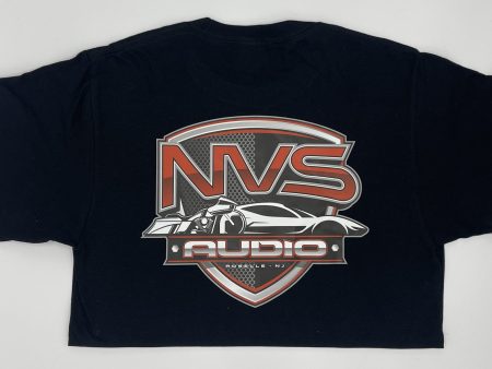 Nvs Audio Black Tee Shirt Cheap