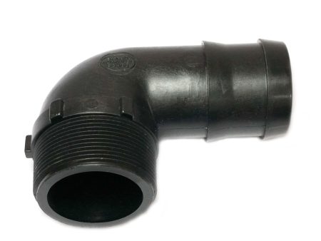 Banjo HB200 150-90 - 2  MPT X 1-1 2  Poly Hose Barb 90Degree - Schedule 80 For Discount