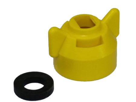 Hypro - CAP00-02 - Standard Cap with Gasket - Yellow Sale