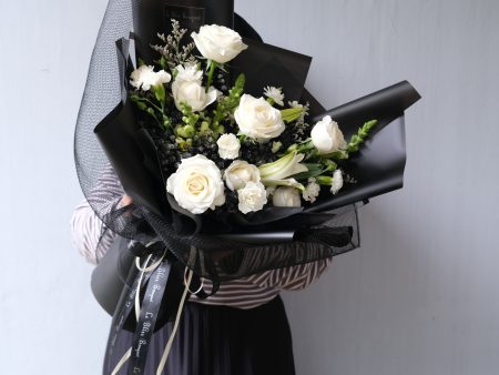 Monochrome Bouquet Fashion