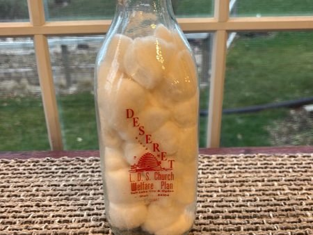 1 Quart L.D.S. Deseret Milk Bottle Sale