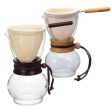 Hario | Drip Pot Wood Neck on Sale