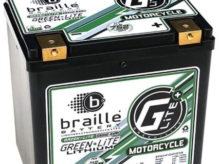 BRAILLE G30HC Lithium HARLEY DAVIDSON Battery with charger Online Sale