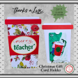 Handcrafted Teacher Christmas Coffee Cup Pull-Out Gift Card Holder | Unique Holiday Season Gift Giving for Coffee Lovers Hot on Sale