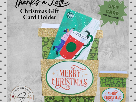 Show Appreciation this Christmas Season with a Unique Coffee Cup Designed Holiday Gift Card Holder Hot on Sale