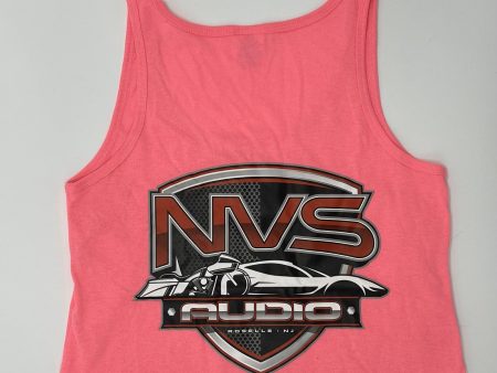 NVS AUDIO pink tank top on Sale