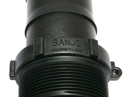 Banjo HB400 - 4  NPT X 4  Poly Hose Barb - Schedule 80 Online Hot Sale