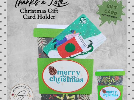 Show Appreciation this Holiday Season with a Unique Coffee Cup Designed Christmas Gift Card Holder Fashion