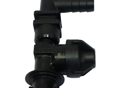 Quick TeeJet Nozzle Body with Side Check - 19349-211-785-NYB - Single  3 4  Hose Barb - QJ200 Series Online Sale