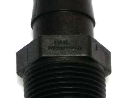 Banjo HB125-100 - 1-1 4  NPT X 1  Hose Barb - Schedule 80 Fashion