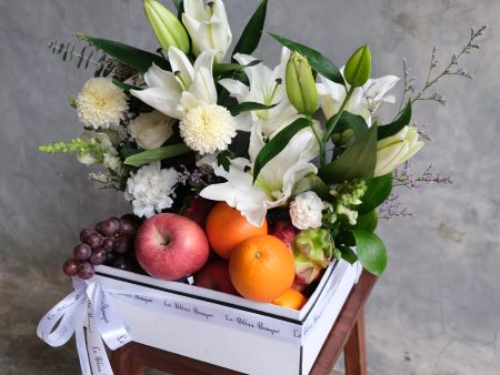 Premium Box Fruit Flower Parcel | Parcel Buah For Cheap