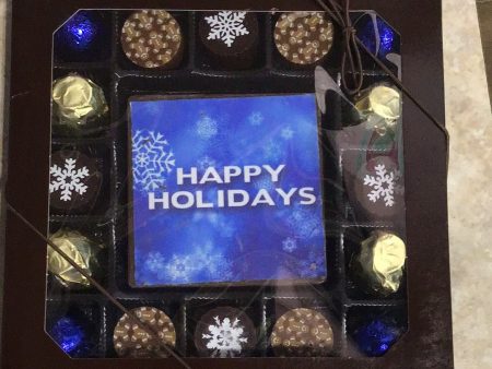 Happy Holiday 16 truffle box Supply