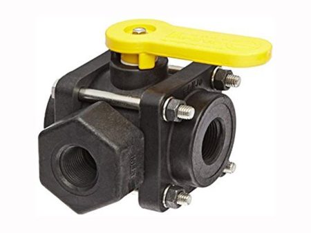 Banjo 2  3-Way Side Load Poly Ball Valves on Sale