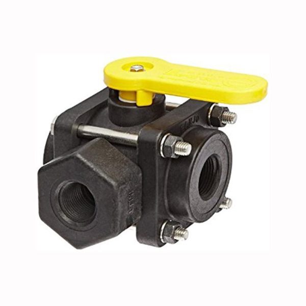 Banjo 2  3-Way Side Load Poly Ball Valves on Sale