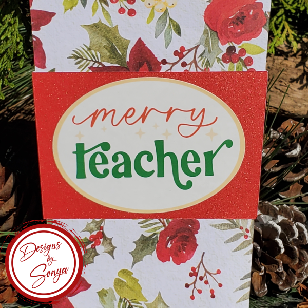 Handcrafted Teacher Christmas Coffee Cup Pull-Out Gift Card Holder | Unique Holiday Season Gift Giving for Coffee Lovers Hot on Sale