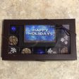 Happy Holiday 9 piece truffle box For Cheap